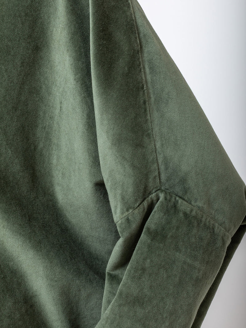 Tina Velvet Shirt - Forest