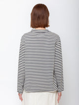 Labo.Art - Altan Stripped Tee - Papyrus - Verdalina