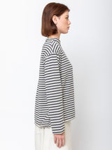 Labo.Art - Altan Stripped Tee - Papyrus - Verdalina