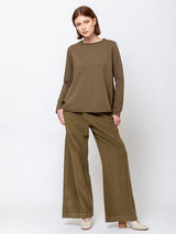 Labo.Art - Jeppe A-Line Jersey Tee - Verdalina