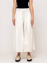 Panta Rombo Twill Pant - Winter White