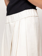Panta Rombo Twill Pant - Winter White