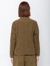 Pinolo Needlecord Jacket - Olive