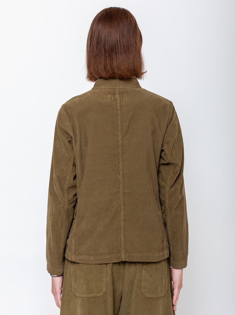 Pinolo Needlecord Jacket - Olive
