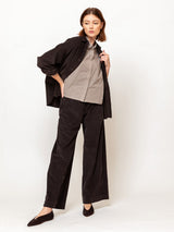 Camicia Tina Needlecord Top - Teak