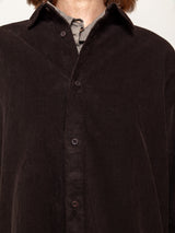 Camicia Tina Needlecord Top - Teak