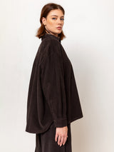 Camicia Tina Needlecord Top - Teak