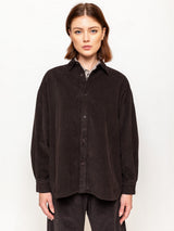 Camicia Tina Needlecord Top - Teak