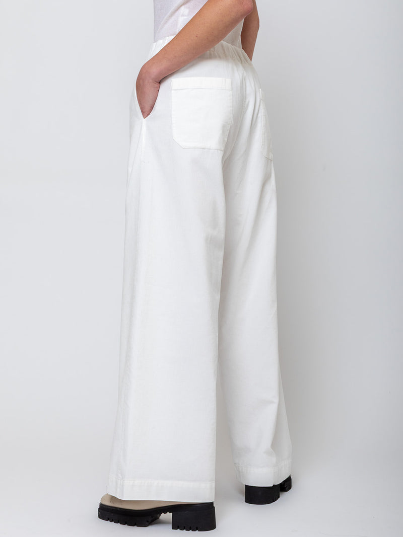 Labo.Art - Diana Wide Leg Needlecord Pants - Verdalina