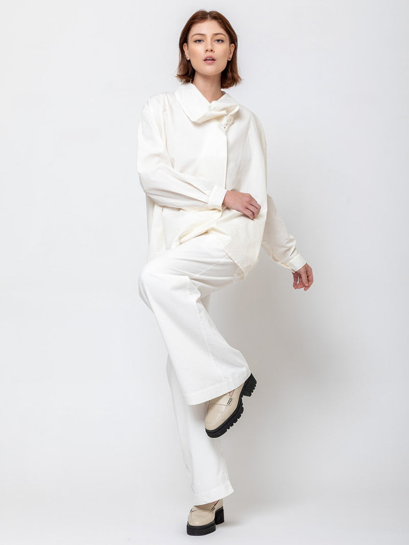 Labo.Art - Diana Wide Leg Needlecord Pants - Verdalina