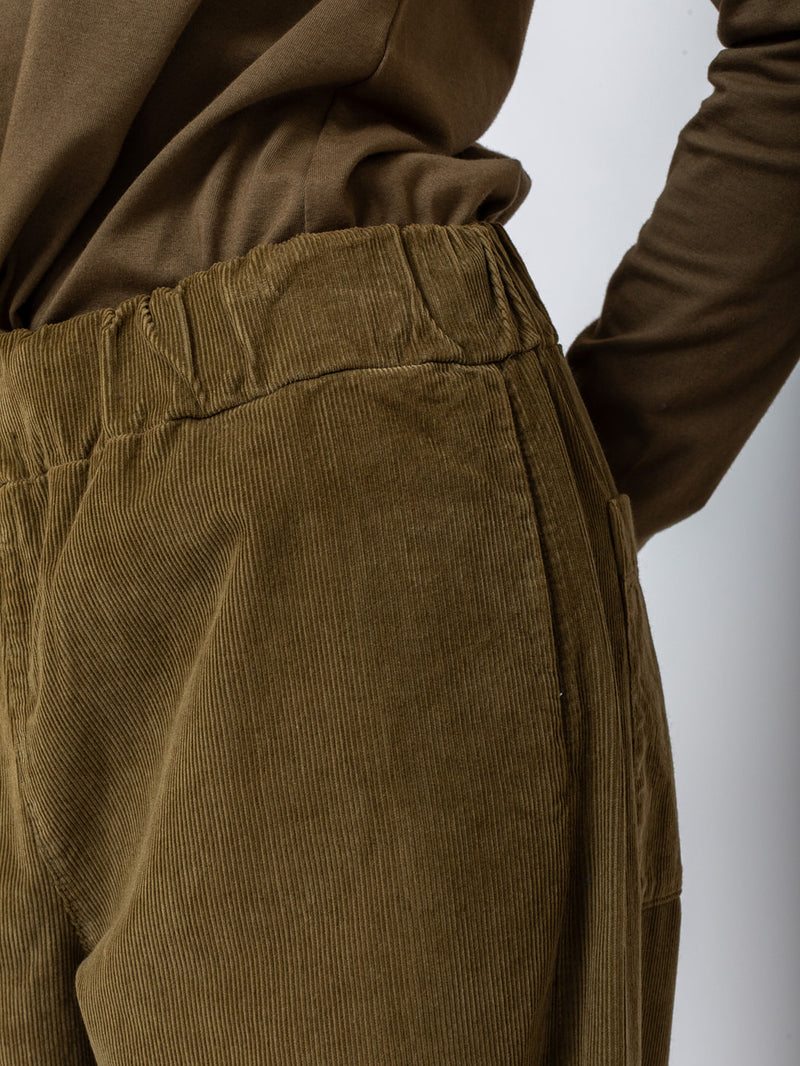 Labo.Art - Diana Wide Leg Needlecord Pants - Verdalina