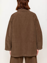 Giacca Giulia Needlcord Jacket - Teak