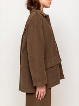 Giacca Giulia Needlcord Jacket - Teak