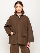 Giacca Giulia Needlcord Jacket - Teak