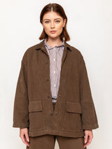 Giacca Giulia Needlcord Jacket - Teak