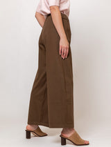 Panta Chiaro Brushed Twill Pant - Teak