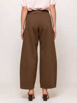 Panta Chiaro Brushed Twill Pant - Teak