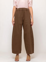 Panta Chiaro Brushed Twill Pant - Teak