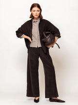 Panta Diana Needlecord Pants - Cacao