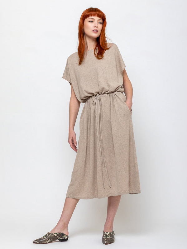 Lauren Manoogian - Gather Dress - Sisal - Verdalina