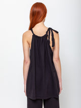 Lauren Manoogian - Gather Shell Top - Black - Verdalina