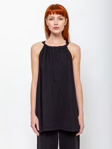 Lauren Manoogian - Gather Shell Top - Black - Verdalina
