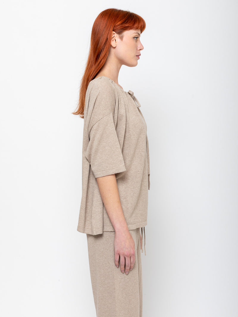 Lauren Manoogian - Gather Top - Sisal - Verdalina