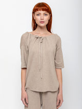 Lauren Manoogian - Gather Top - Sisal - Verdalina