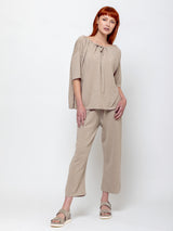 Lauren Manoogian - Gather Top - Sisal - Verdalina