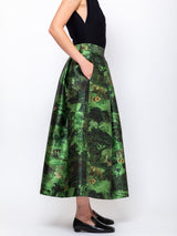 Luna K Skirt - Gaia - Dark Green