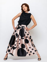 Luna K Skirt - Pulse - Ivory Black