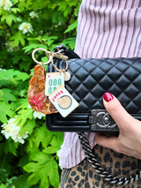 Solar Eclipse - Charm + Keychain - Verdalina