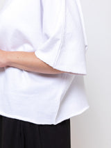 Mantra - Bo Mock Neck Poncho Tee - Verdalina