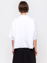 Mantra - Bo Mock Neck Poncho Tee - Verdalina