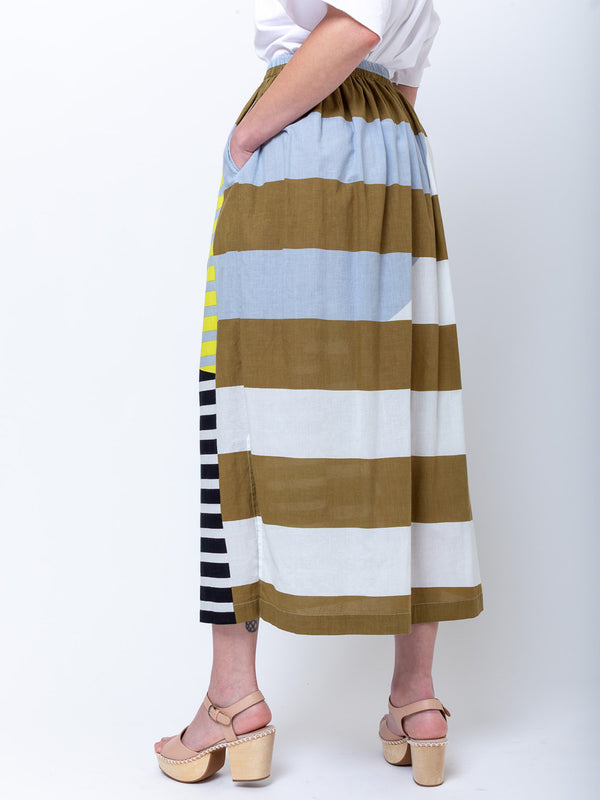 Mapoesie - Juliette Sol Skirt - Khaki - Verdalina