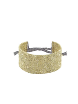 MARIE LAURE CHAMOREL - Woven Bracelet - Gold - Verdalina