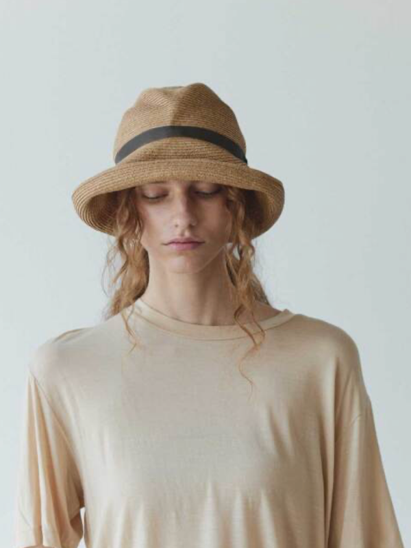 Mature Ha | Boxed Hat N101OG with Black Ribbon | Verdalina