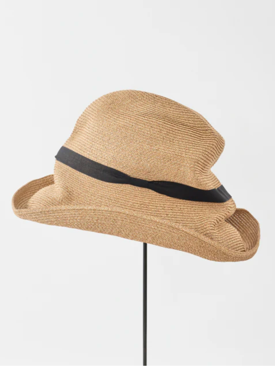 Mature Ha | Boxed Hat N101OG with Black Ribbon | Verdalina