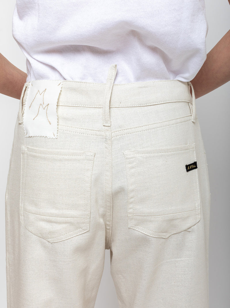 Maurizio Massimino - New Boy Pants - Ivory - Verdalina