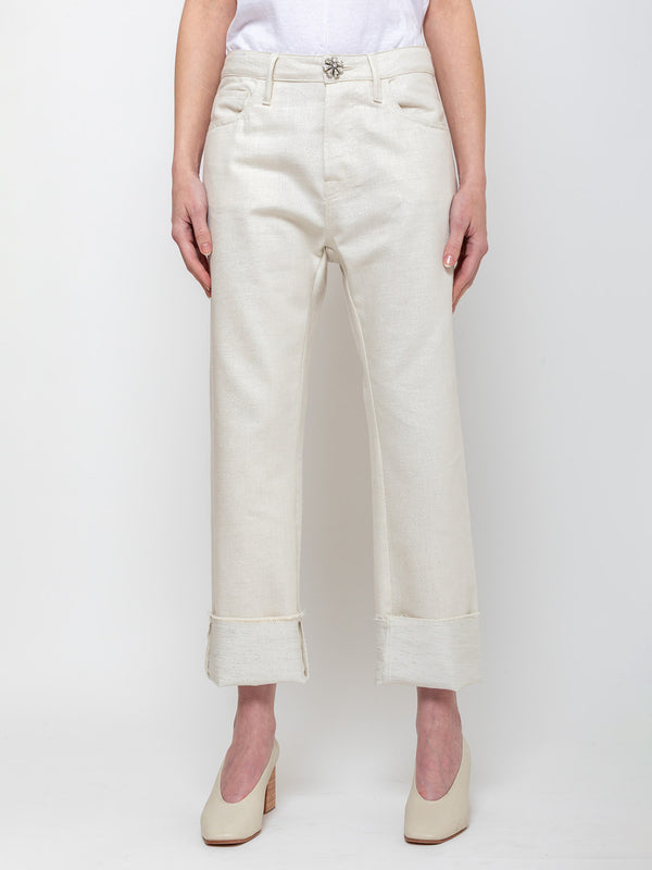 Maurizio Massimino - New Boy Pants - Ivory - Verdalina