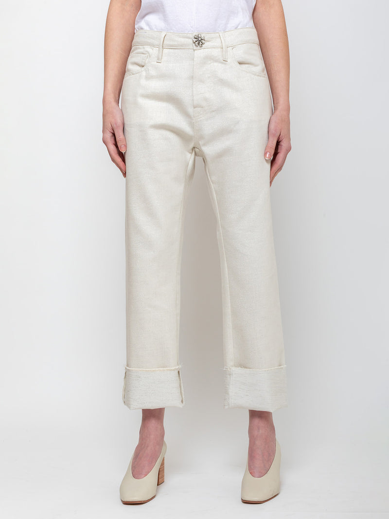 Maurizio Massimino - New Boy Pants - Ivory - Verdalina