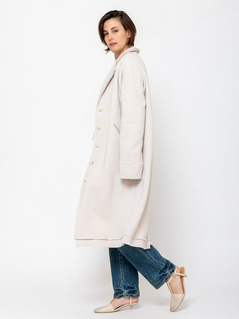 M J Watson - Felted Wool Coat - Verdalina