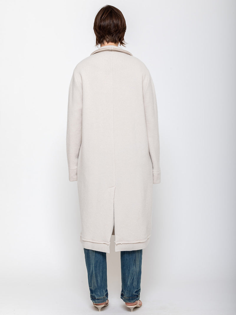 M J Watson - Felted Wool Coat - Verdalina