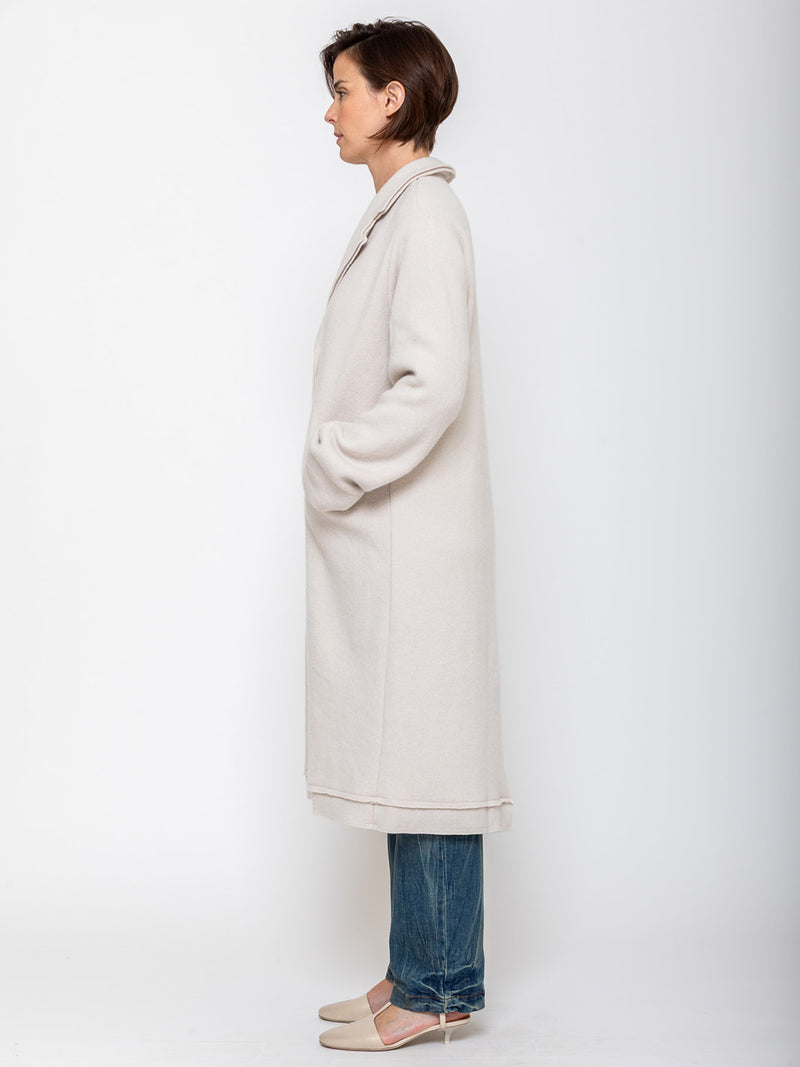 M J Watson - Felted Wool Coat - Verdalina