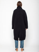 M J Watson - Felted Wool Coat - Verdalina