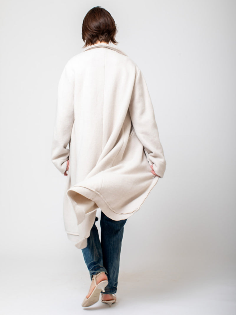 M J Watson - Felted Wool Coat - Verdalina