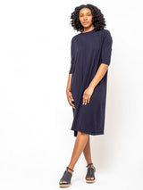 M J Watson - Pima Cotton Knit Dress - Verdalina