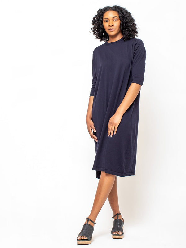 M J Watson - Pima Cotton Knit Dress - Verdalina