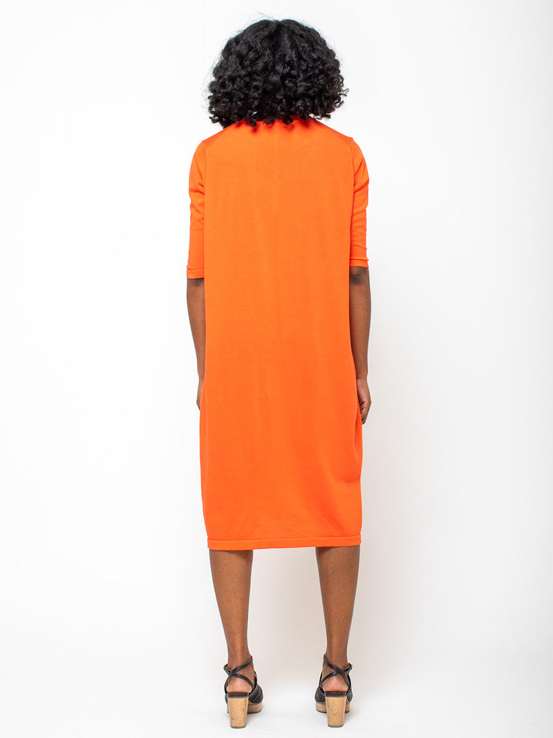 M J Watson - Pima Cotton Knit Dress - Verdalina