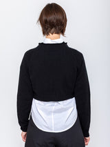 Aequamente - Cropped Cashmere Pullover - Verdalina